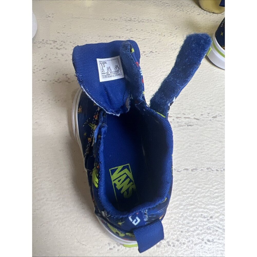 VANS WARD V SPACED OUT Tennis Shoes boys, size (TODDLER) 5 Aliens Space - Picture 8 of 10